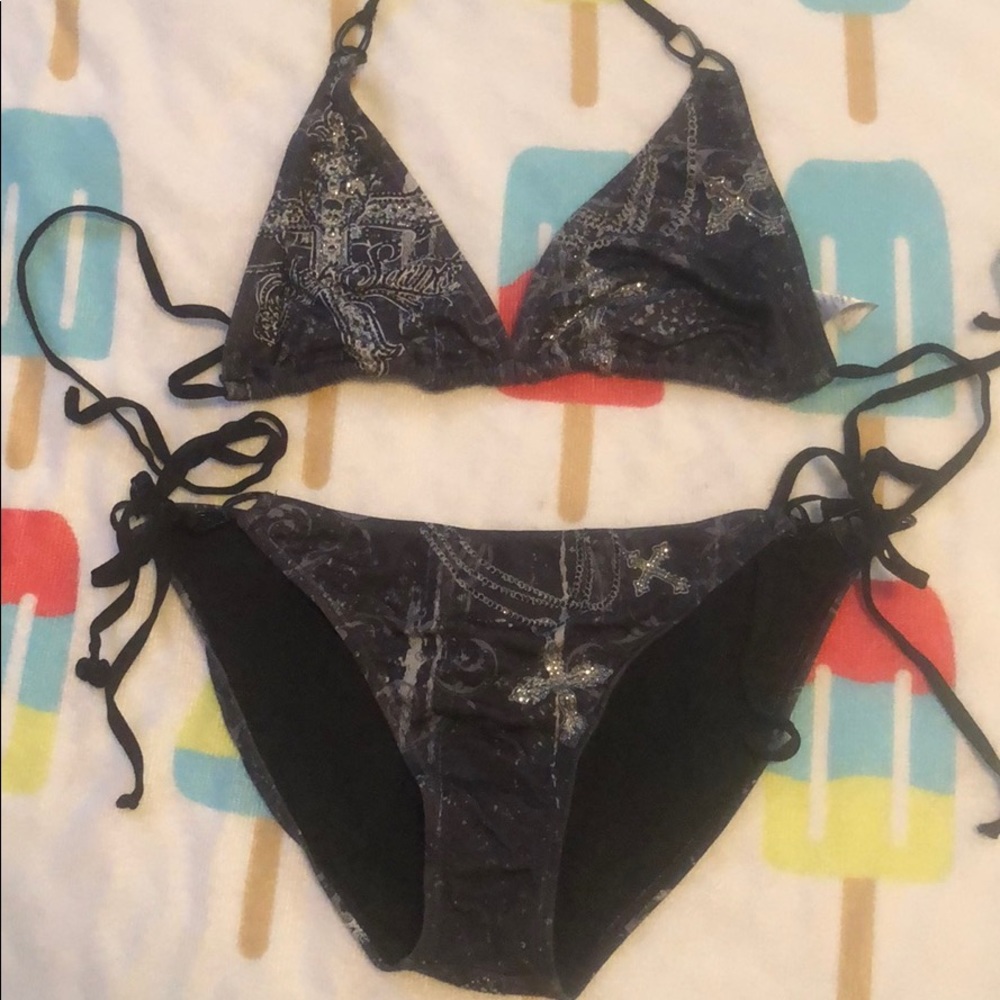 Rebel saints swim suit